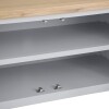 Stylish Grey and Oak TV Unit - Perfect for Modern Living Rooms - Image 4