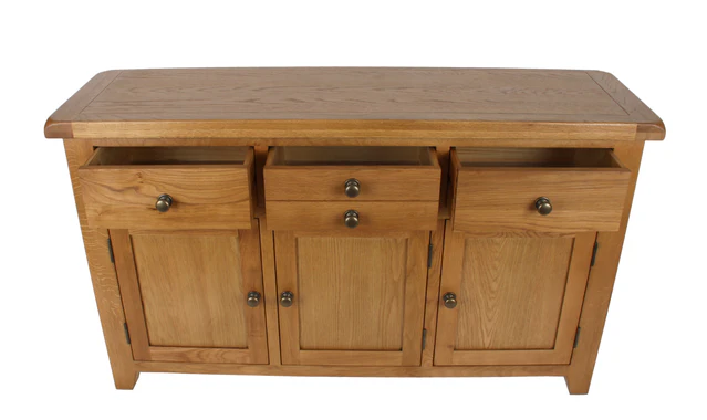 Large Sideboard 3 Doors 3 Drawers - Image 4