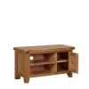 Small Oak TV Unit: Solid Oak TV Stand, Oak TV Cabinet, Small TV - Image 8