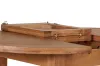 Oak Round Extendable Dining Table - Image 3
