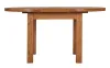 Oak Round Extendable Dining Table - Image 6