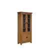 Modern Oak Display Cabinet