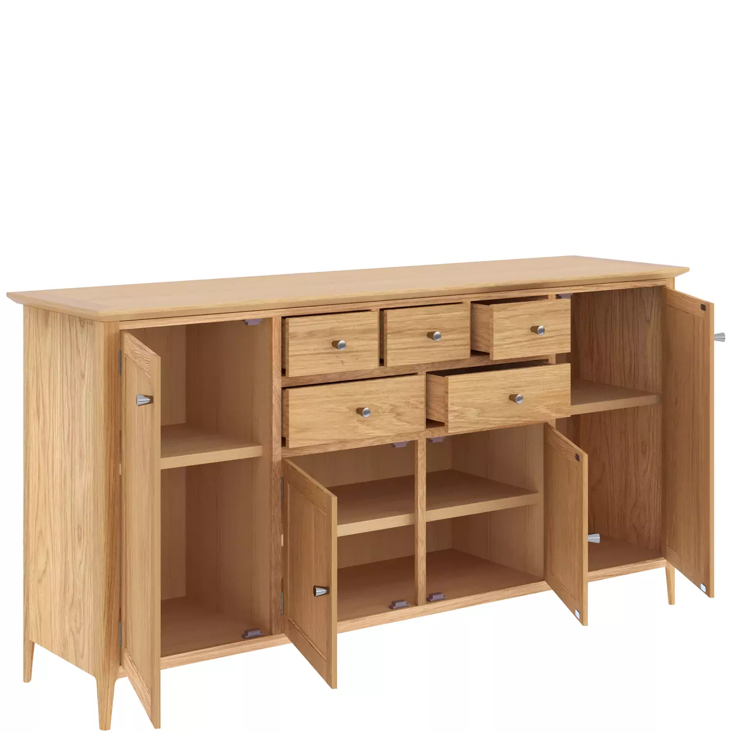 oak extra large sideboard - Image 7
