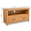 Oak TV Unit Suitable for up to 50 Inch tv's - Image 6