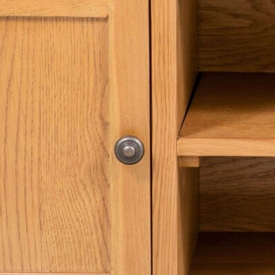 Oak TV Unit Suitable for up to 55 Inch Tv's