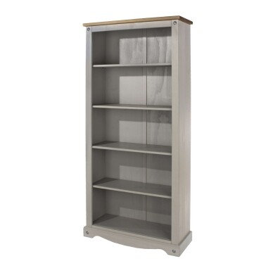 Bookcase Pine Grey