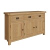 large rustic sideboard