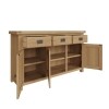 large rustic sideboard