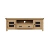 Large Oak TV Unit