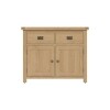 Oak 2 Door 2 Drawer Sideboard
