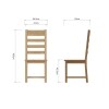 dining chairs oak