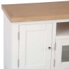 White and Oak TV Unit
