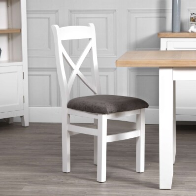 dining room chairs white wood