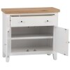 White Narrow Sideboard