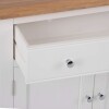 White Narrow Sideboard