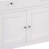 White Narrow Sideboard