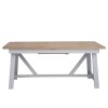 1.8m Butterfly Extendable Grey Dining Table - Image 4