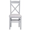 Modern Grey Dining Room Chairs - Image 4