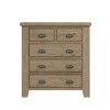 Stylish 2 Over 3 Chest of Drawers - Image 5