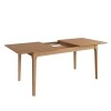 1.6m Butterfly Extending Light Oak Tables - Image 7