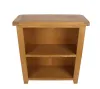 Stylish Oak Low Bookcase - 90cm Tall - 80cm wide - Image 5
