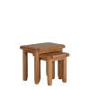 Nest of Tables Rustic Oak