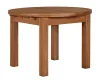 Oak Round Extendable Dining Table