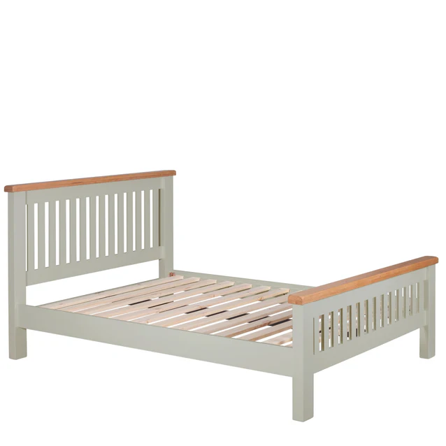 Modern Double Bed Grey Frame - Stylish or a Bedroom - Image 2