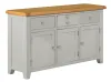 grey sideboard oak