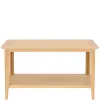 London Oak Coffee Table With Shelve - Image 2