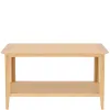 London Oak Coffee Table With Shelve - Image 6