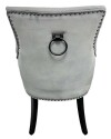 Velvet Grey Dining Chairs - Image 11