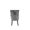 Velvet Grey Dining Chairs - Image 7