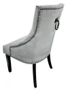 Velvet Grey Dining Chairs - Image 5