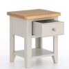 Light Grey Painted Lamp Table - Image 3