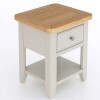 Light Grey Painted Lamp Table - Image 4