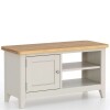 Light Grey Painted TV Cabinet - Image 4