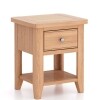Natural Oak Lamp Table - Image 2