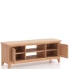 Natural Oak Wide TV Cabinet - Image 3