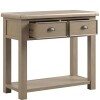 Smoked Oak Console Table - Image 4