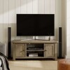 Smoked Oak Plasma Tv Unit
