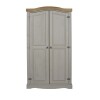 2 Door Wardrobe Grey