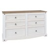 3+3 Chest of Drawers Wide