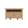 Oak Corner TV Unit