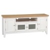 TV Stand Oak And White - Image 9