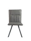 Dining Chair Grey PU - Image 2