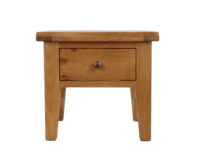 Small Oak Table Lamp