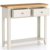 Light Grey Painted Console Table - Image 5